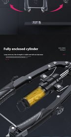 Hydraulic Adjustable Ab Roller | Automatic Rebound Abdominal Wheel for Core & Full Body Training