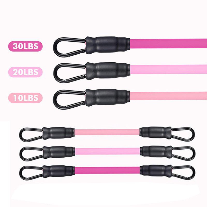 SH Fitness Glute & Leg Resistance Band Set | Adjustable Ankle Strap Training Kit