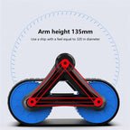 SH Fitness Automatic Rebound Ab Roller | Double Wheel Core Trainer