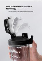 Electric Protein Shaker Bottle | 700ml Portable Automatic Mixing Cup with Magnetic Charging