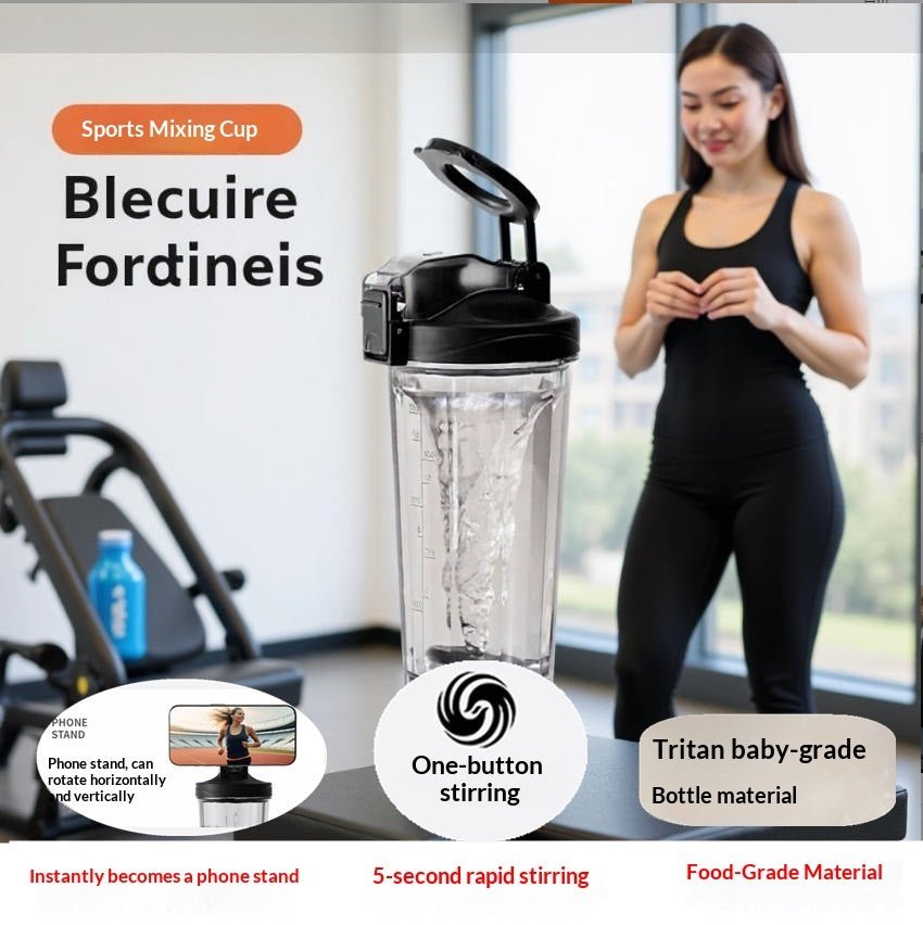 Electric Protein Shaker Bottle